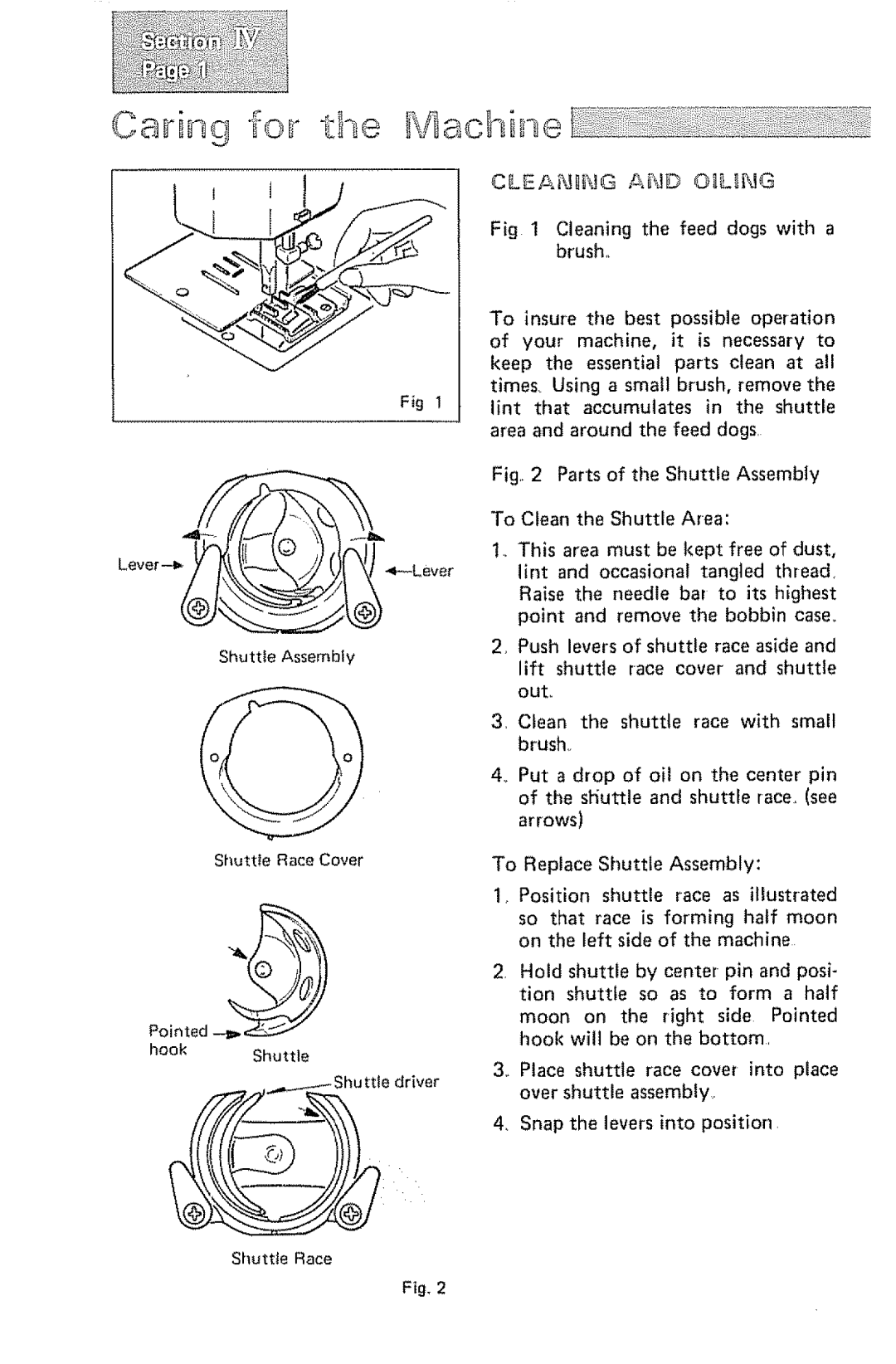 Kenmore 1232 manual IVlachine 