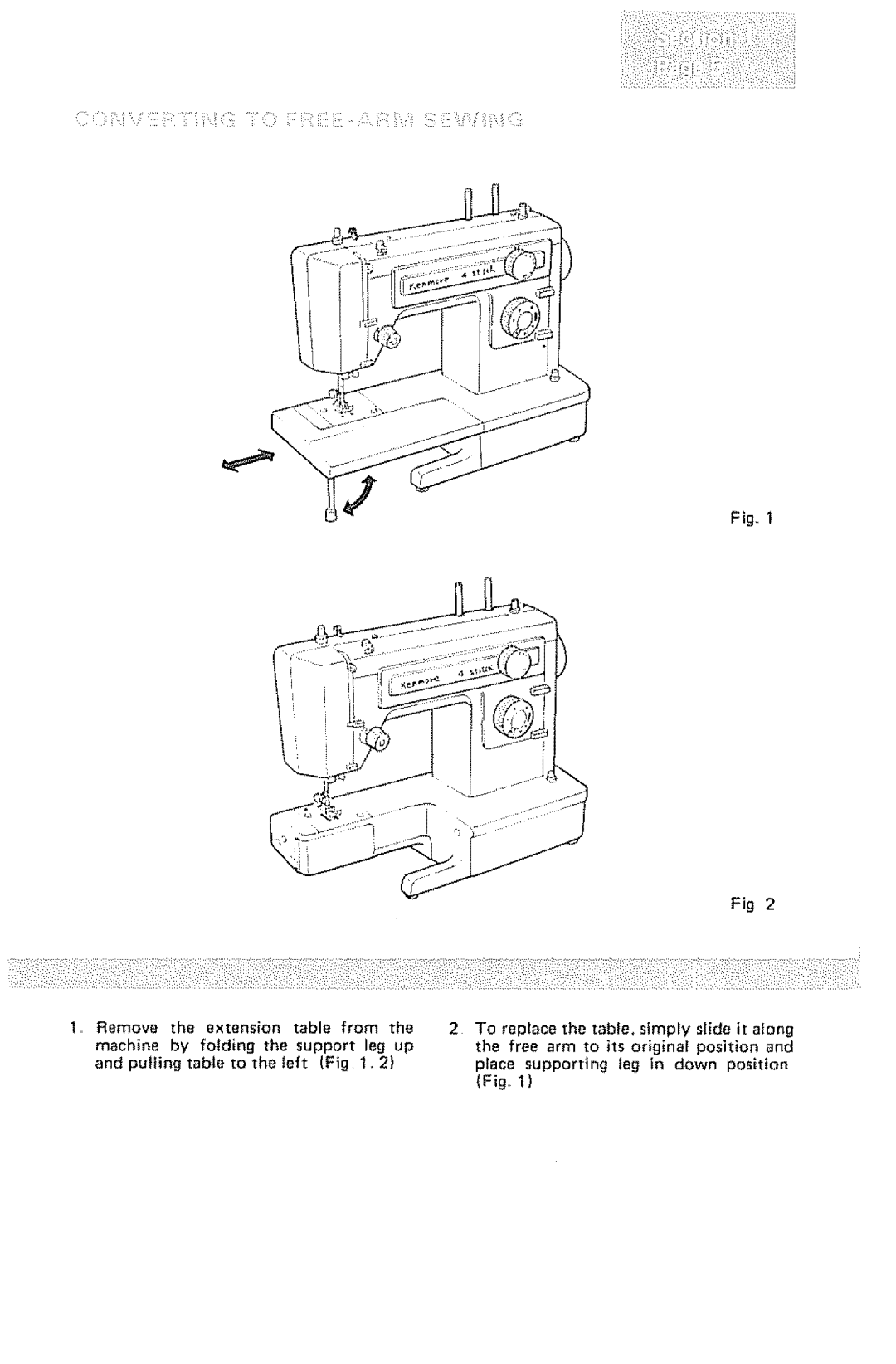 Kenmore 1232 manual 