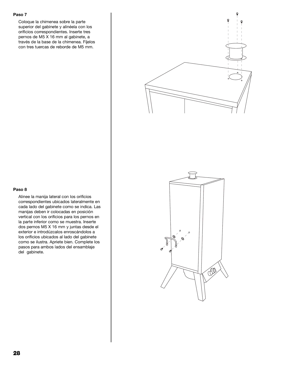 Kenmore 125.15884801 owner manual Paso 