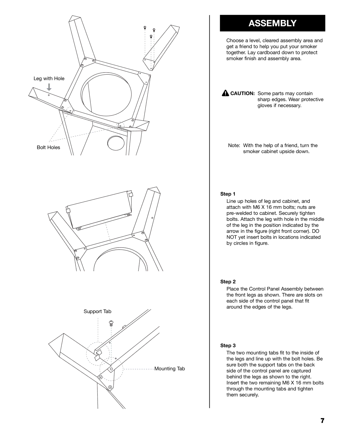 Kenmore 125.15884801 owner manual Assembly, Step 