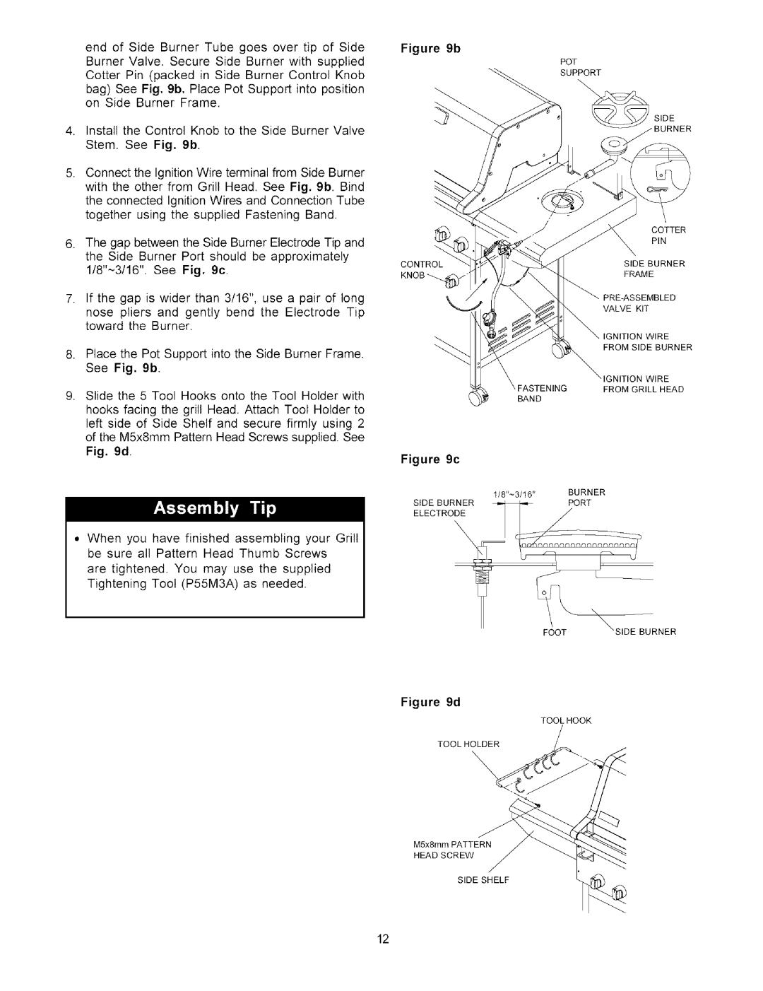 Kenmore 141.15227 owner manual Urner Toolhook Tool Holder 