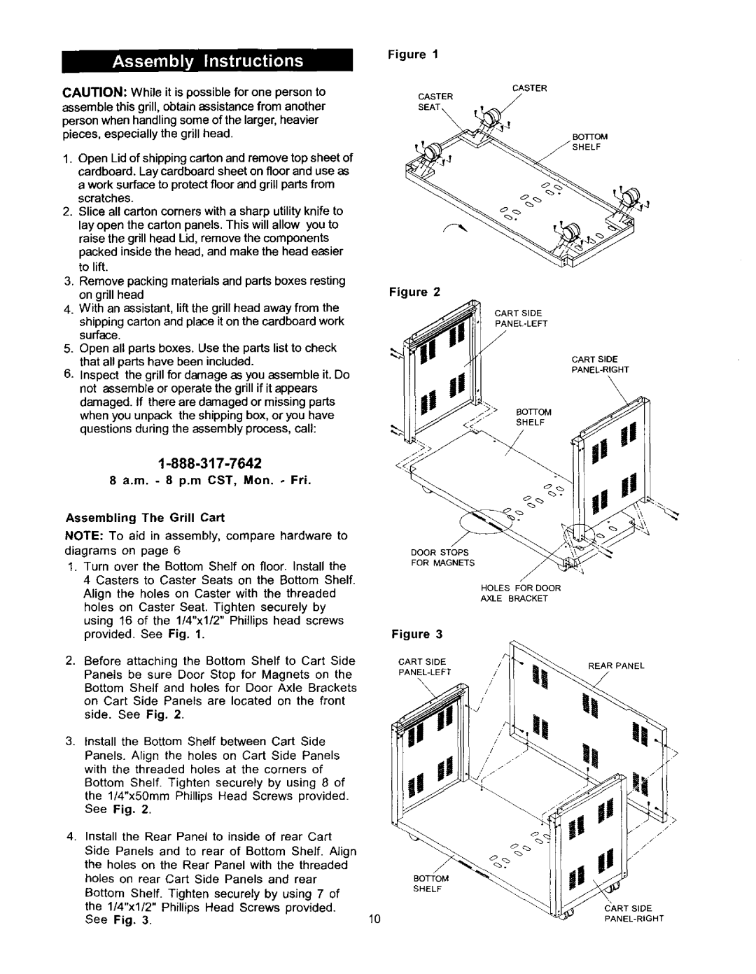 Kenmore 141.1668 owner manual M. 8 p.m CST, Mon. Fri, 1/4xl/2 Phillips Head Screws provided See Fig 