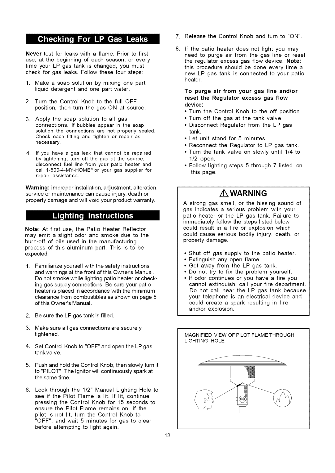 Kenmore 141.229952 owner manual Releasethe ControlKnoband turnto on 