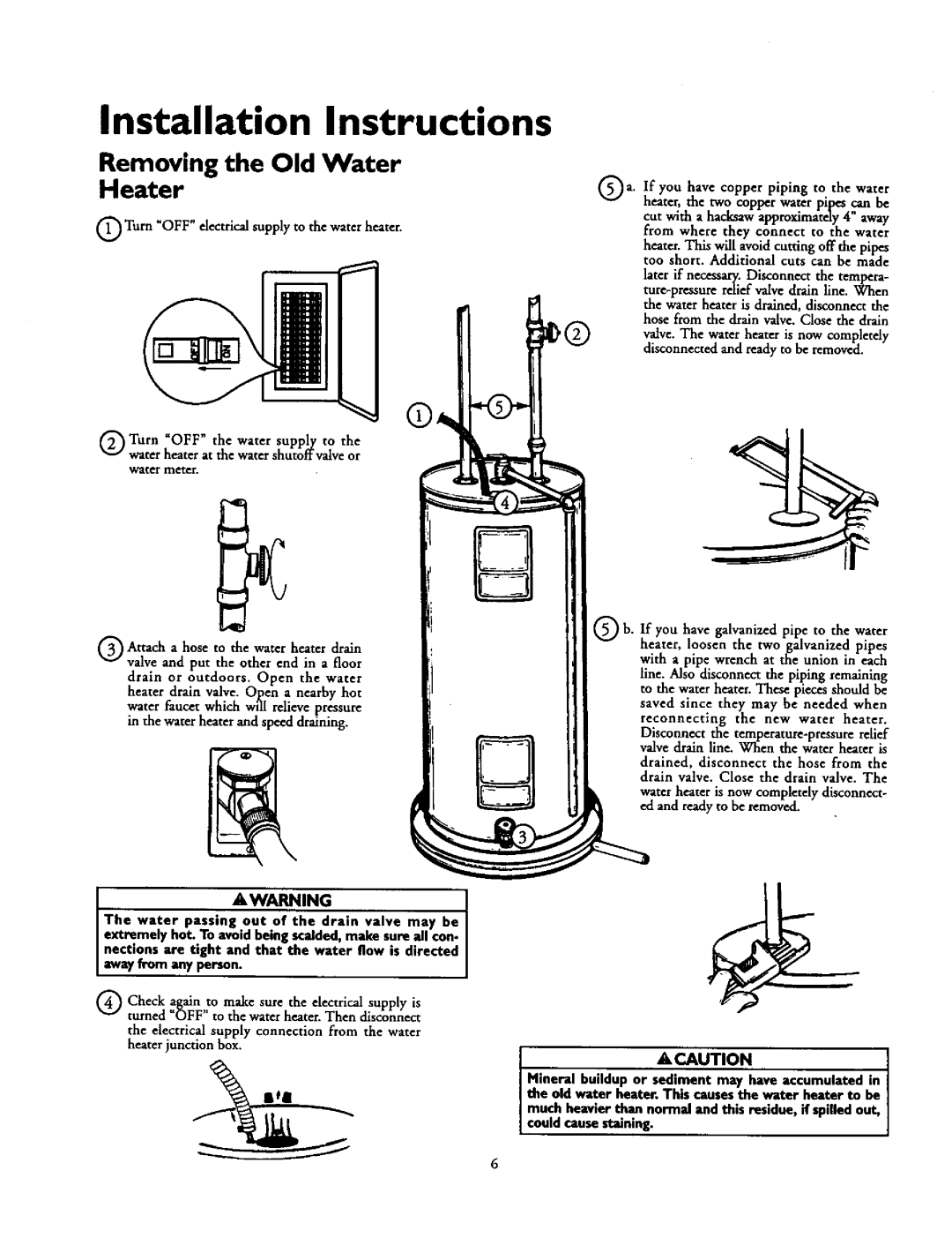 Kenmore 153.31614, 153.31624, 153.327240HT, 153.31206 owner manual Installation Instructions, Heater 