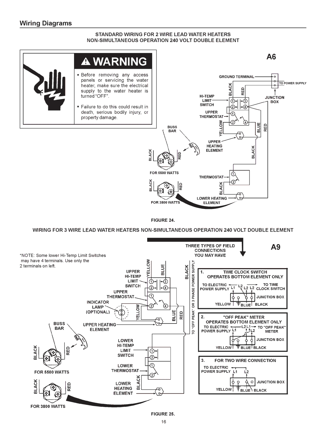 Kenmore 153.326265, 153.326264, 153.326163, 153.326162 owner manual Wiring Diagrams 