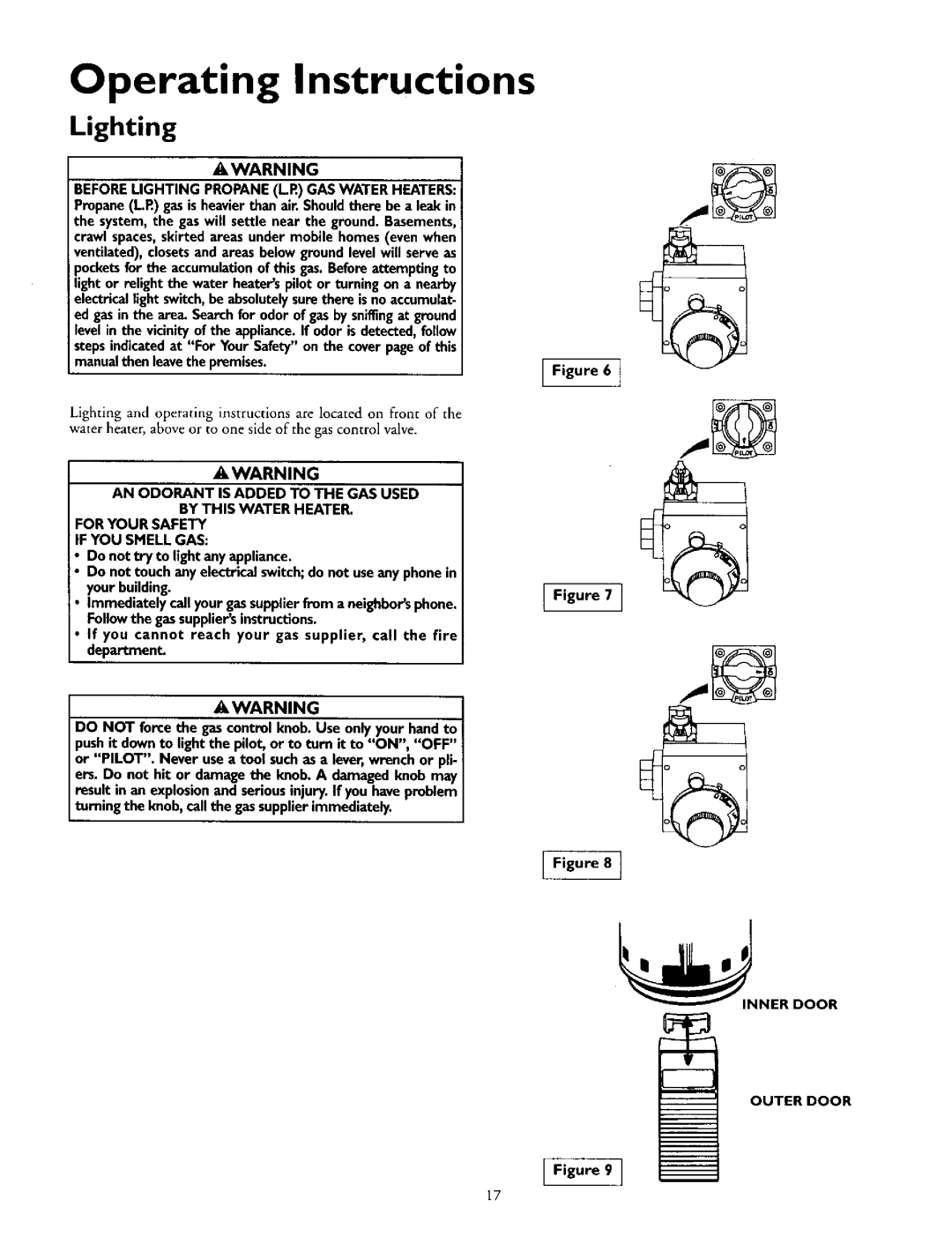 Kenmore 153.330552, 153.330502, 153.330752, 153.330402, 153.330702 owner manual Operating Instructions, Lighting, II Warning 