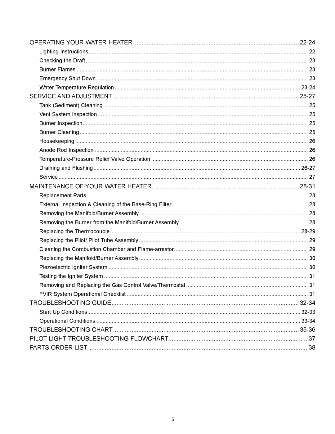 Kenmore 153.331572 owner manual Troubleshooting Guide 