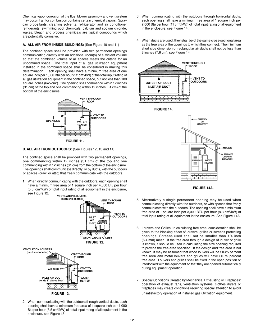 Kenmore 153.33204, 153.33206, 153.33205, 153.33207 owner manual ALL AIR from Inside Buildings See 