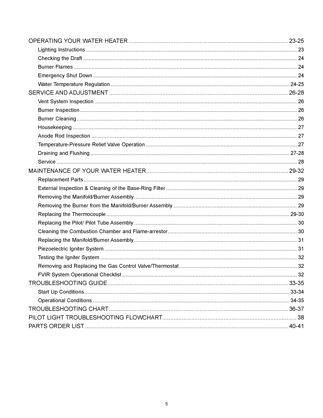 Kenmore 153.332.410 manual Troubleshooting Guide 