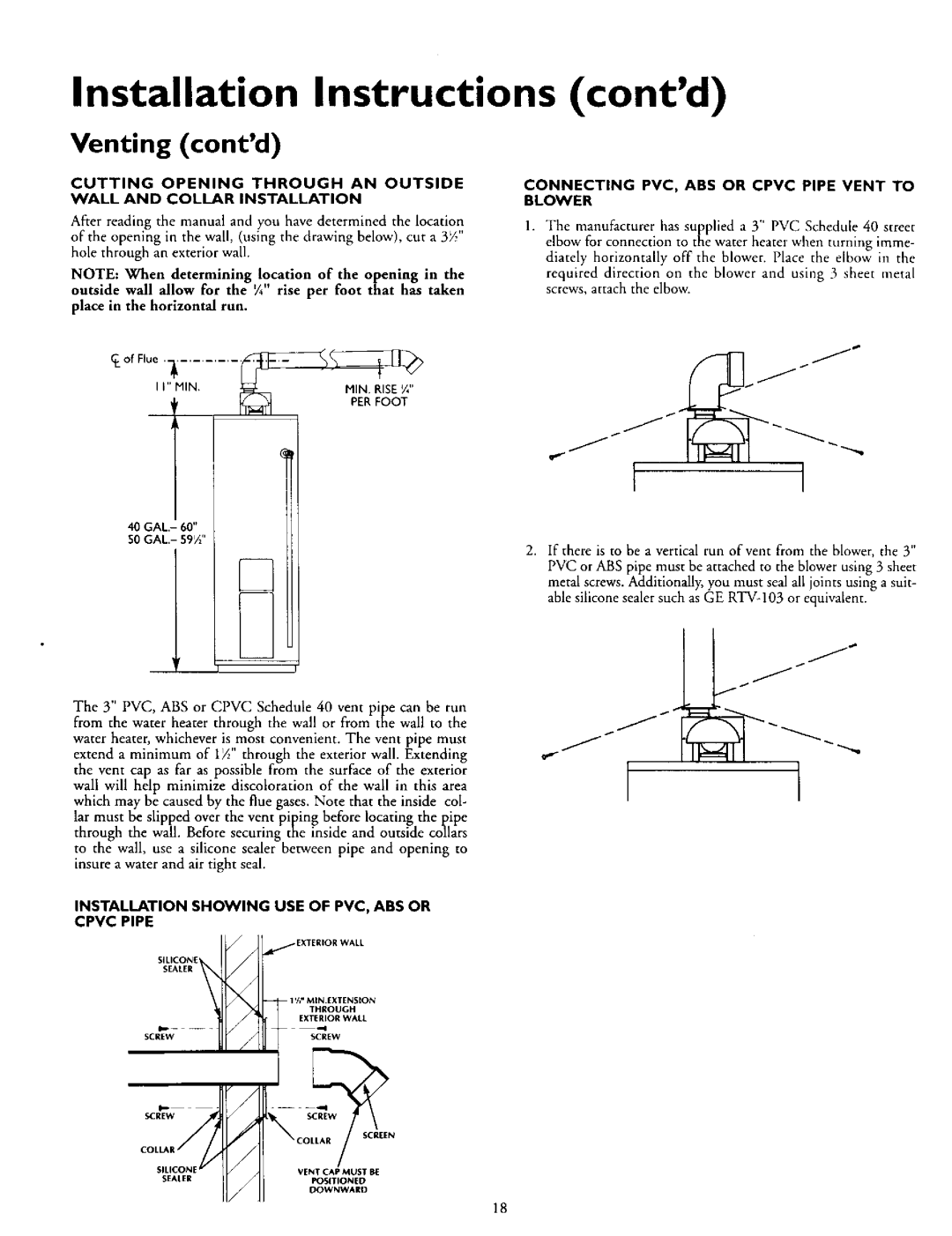 Kenmore 153.335862, 153.335942, 153.335845, 153.335962, 153.335916 Connecting PVC, ABS or Cpvc Pipe Vent to Blower, ScEw 