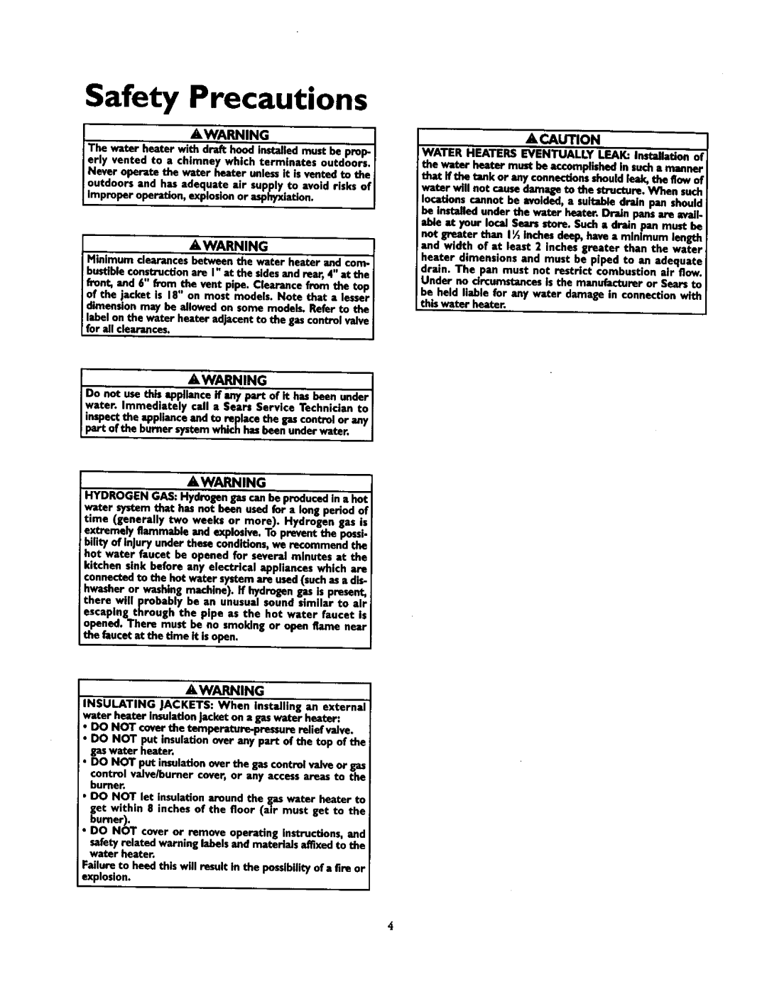 Kenmore 153.337613, 153.33796 ExVemelyflmmae d mqse. To preventthe pem, Improper operation, explosionor asphyxiation 