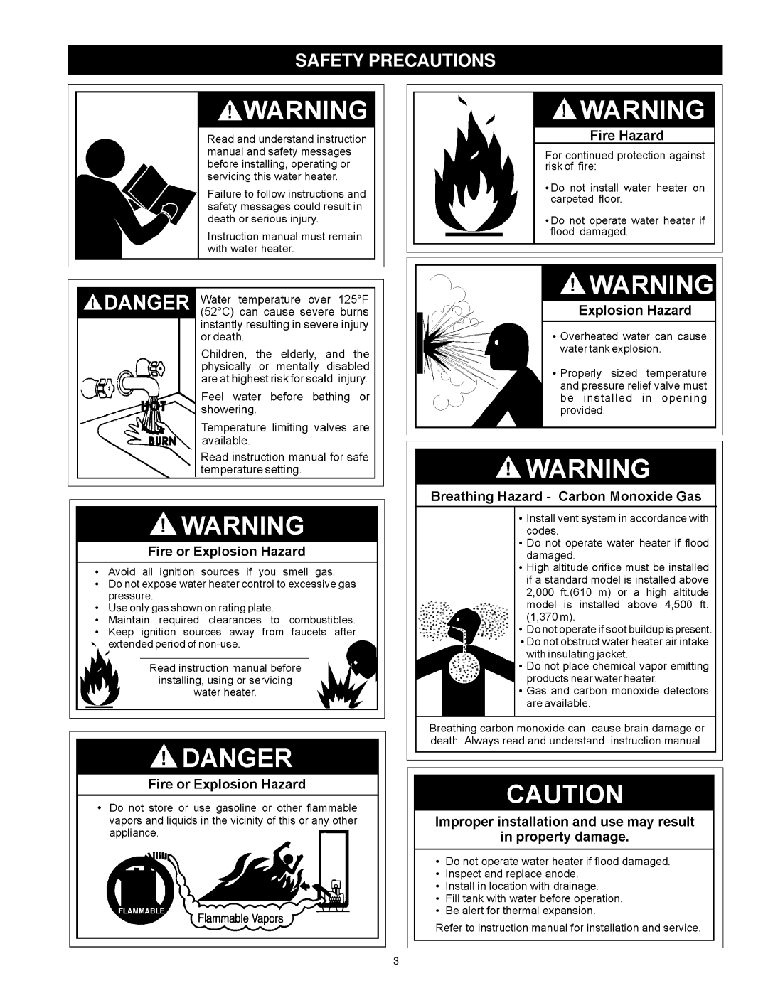 Kenmore 153.338073, 153.338003 owner manual Safety Precautions 