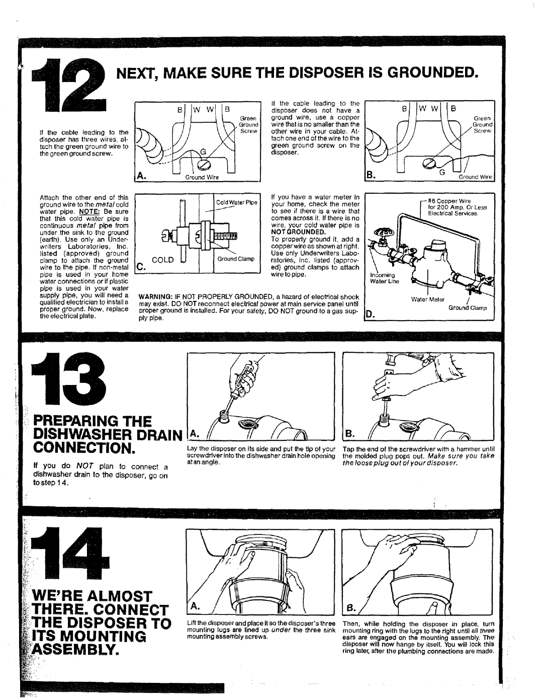 Kenmore 17568563 manual Connection 