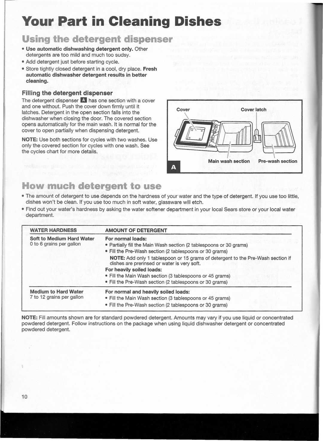 Kenmore 17701, 17705, 16708, 16705, 15705, 17708, 16701, 15701, 15708 manual 