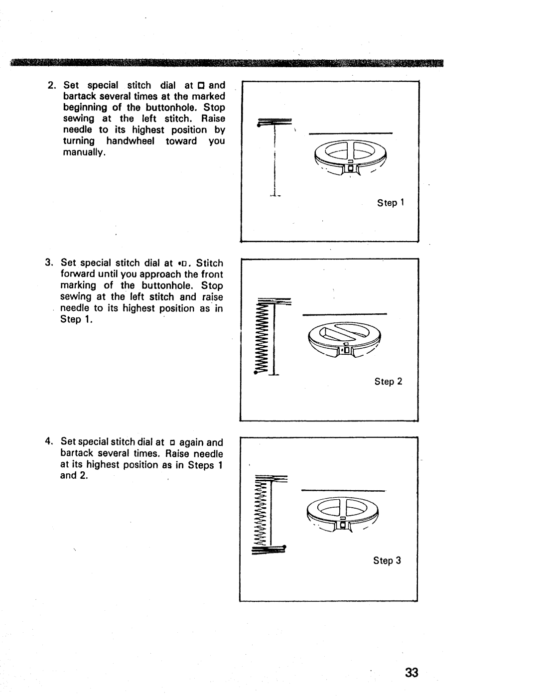 Kenmore 1660, 1947, 1357 manual Step 