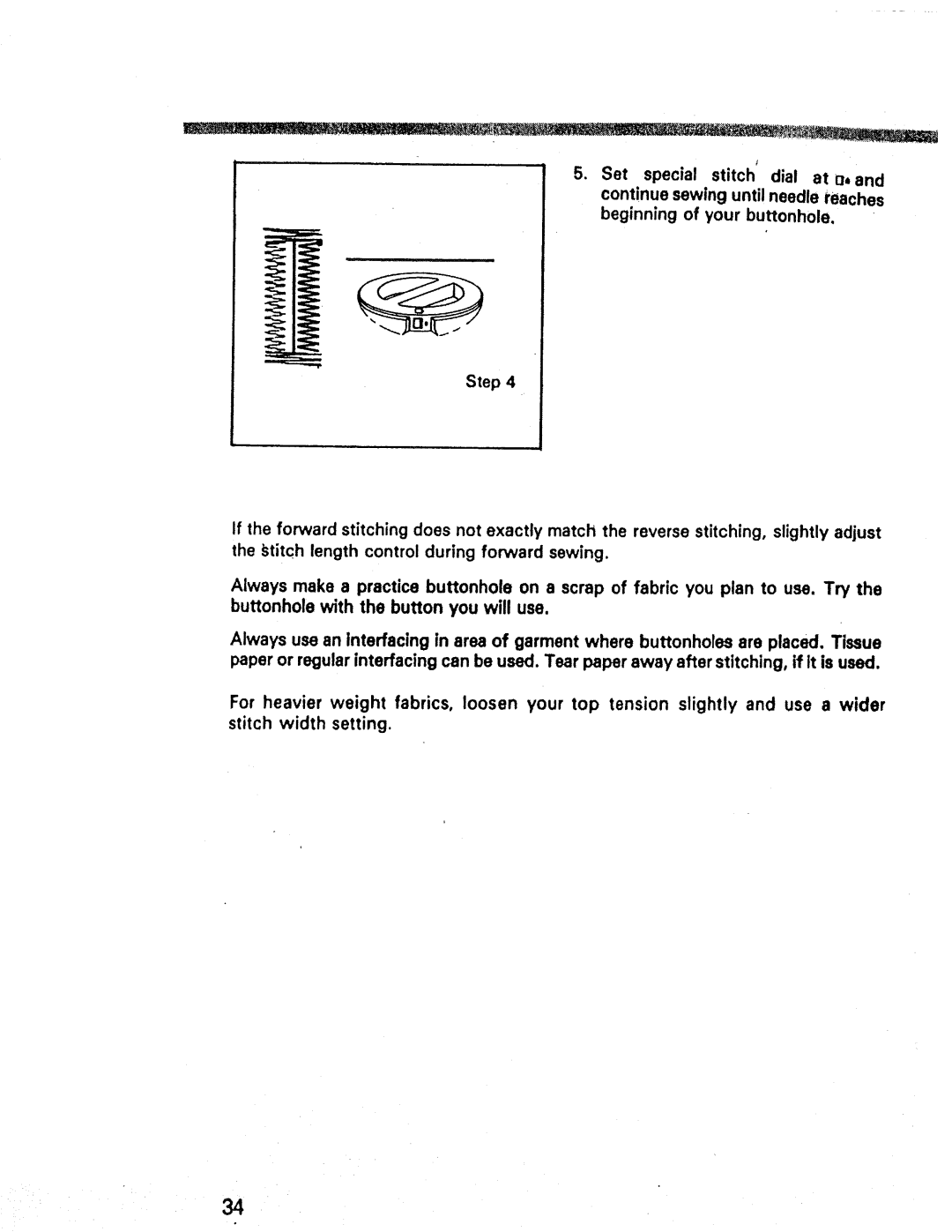 Kenmore 1357, 1947, 1660 manual Step 