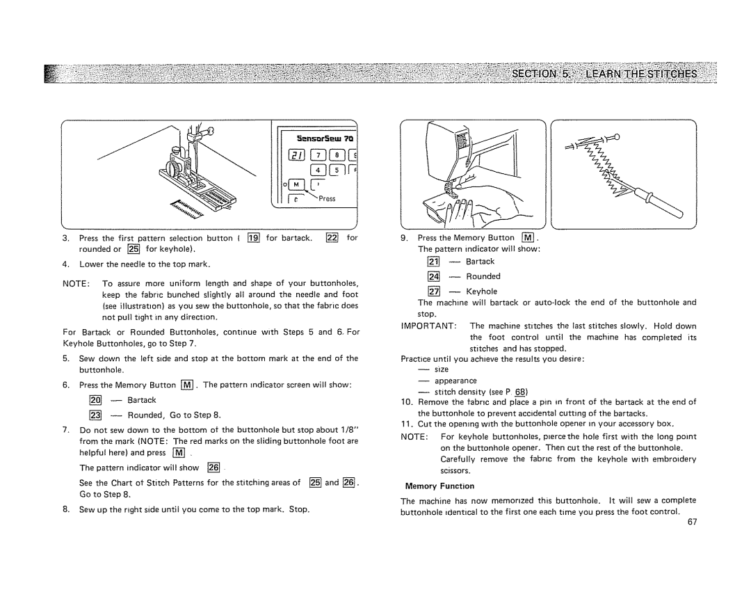 Kenmore 19501 manual OC 2.C 