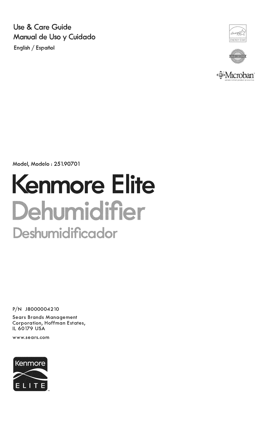 Kenmore 251.90701 manual K mo lit, O croban 