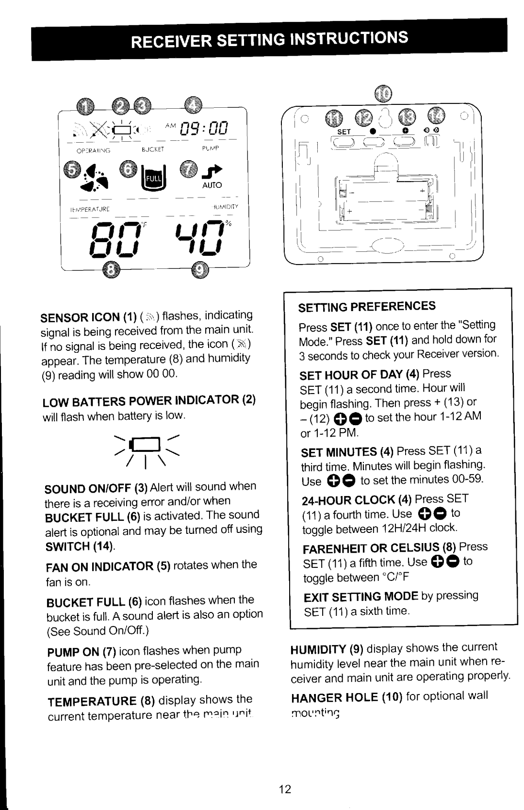 Kenmore 251.907Q1 manual Unitandthe is oPerating. PumP DisPlaYshowsthe, Temperature, Currenttemperaturenearrqrnail rlnit 