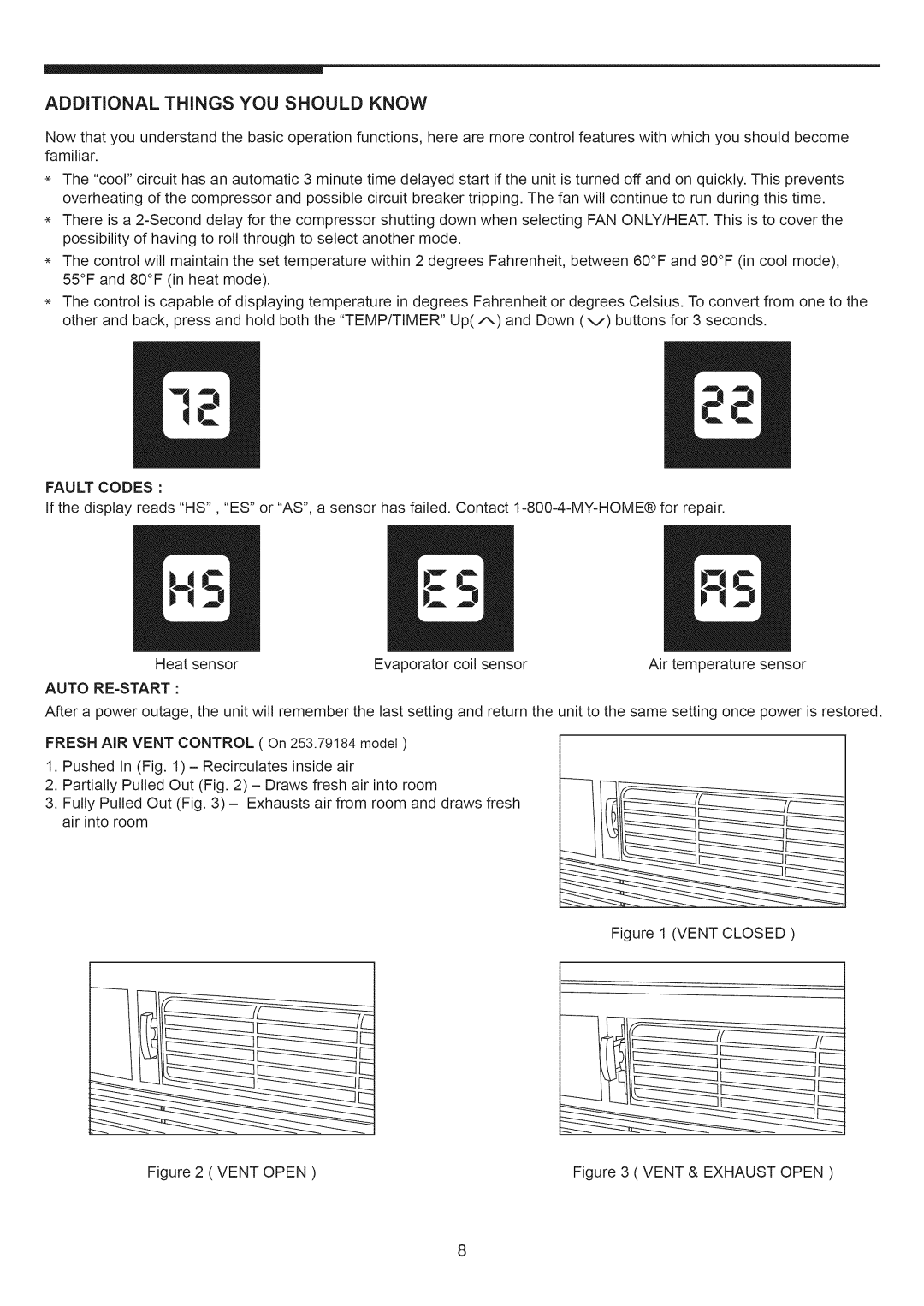 Kenmore 253.79184, 253.71124 manual ADDiTiONAL Things YOU should Know 