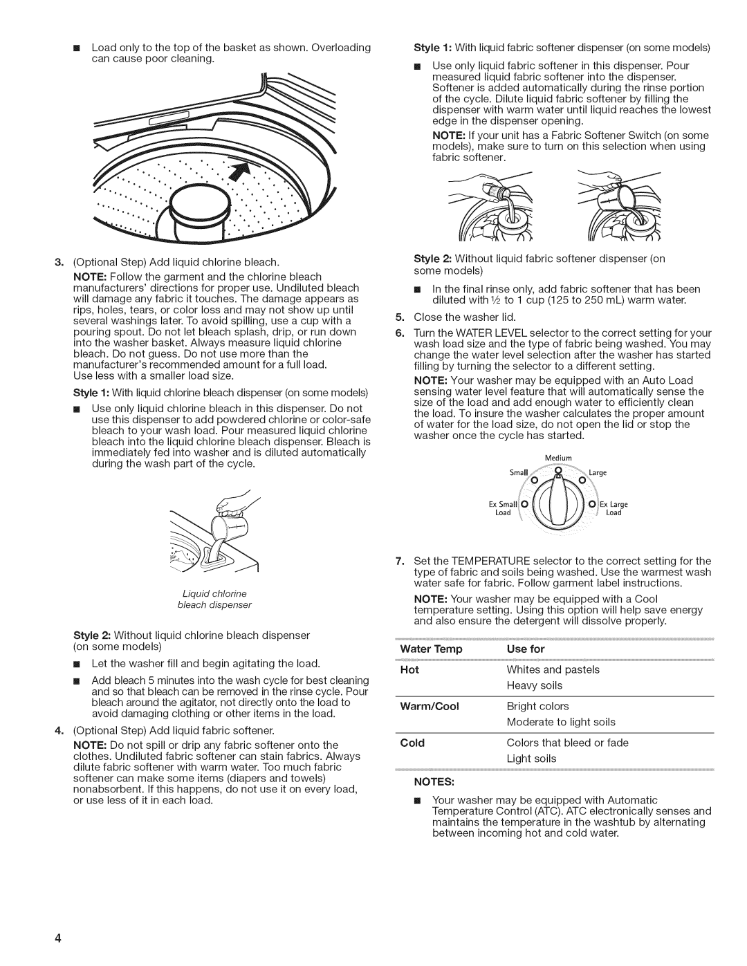 Kenmore 29522, W10026670B manual Large, Use for Not 