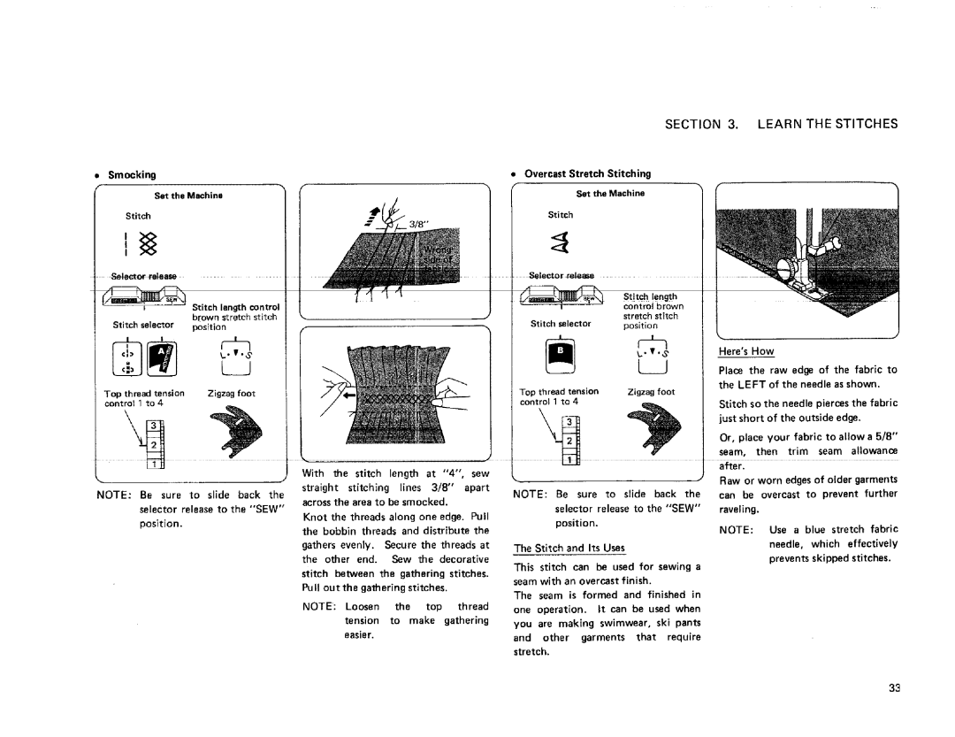 Kenmore 385. 17622 owner manual With the stitch length at 4, sew, Raveling 