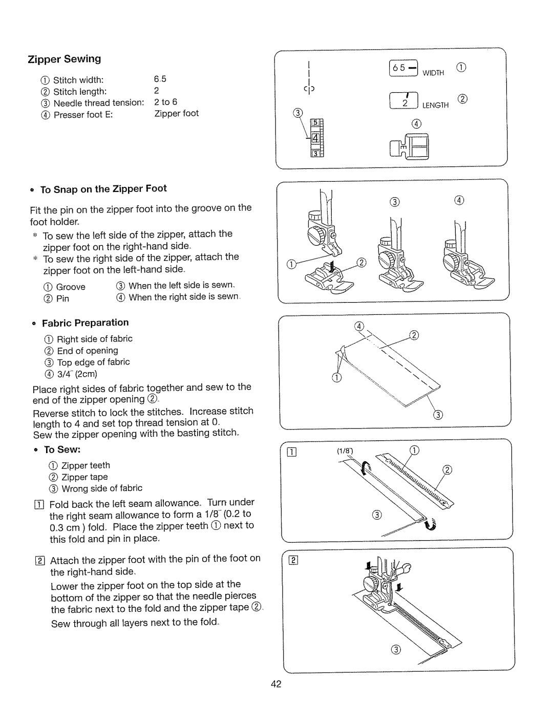 Kenmore 385. 17630 owner manual Sew Right side, Fabric Preparation 