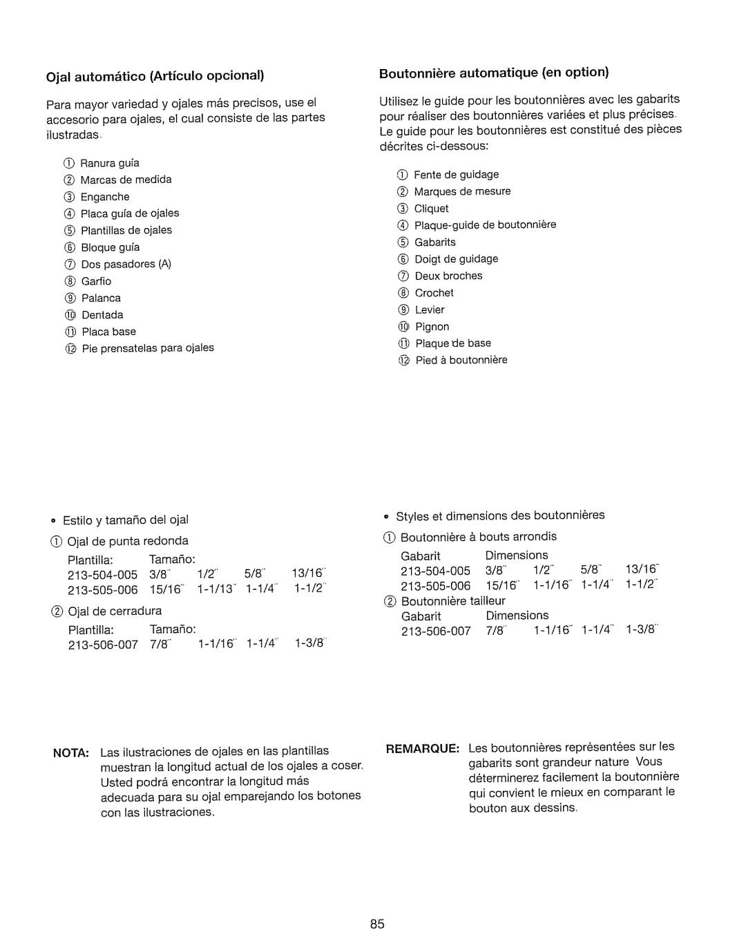 Kenmore 385. 17630 owner manual 213-505-006 