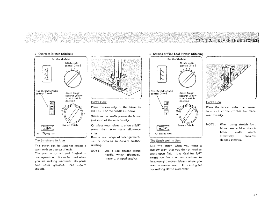 Kenmore 385 owner manual Stitch width controI 3 to 