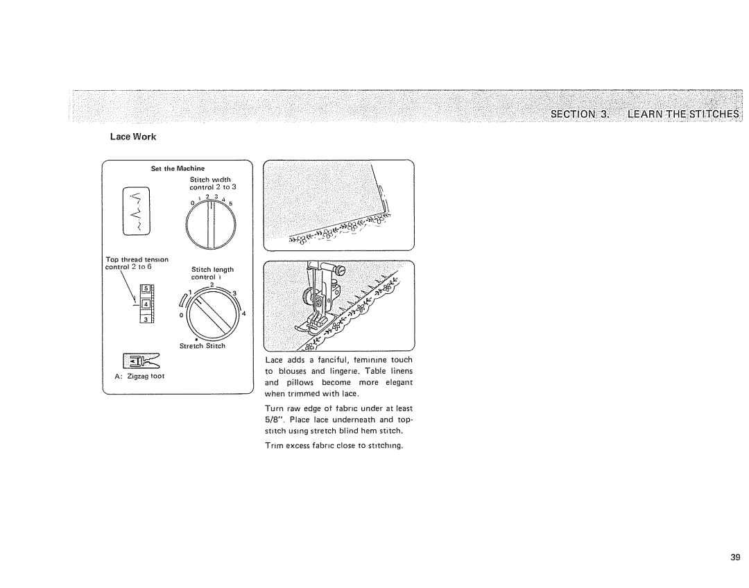 Kenmore 385 owner manual ============================, Stitch width 