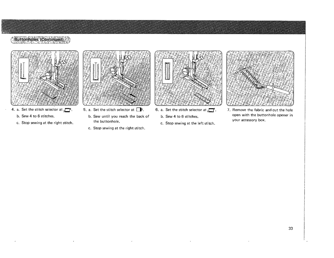 Kenmore 385.101118, 385.115518 owner manual Setthestitchselectorat 