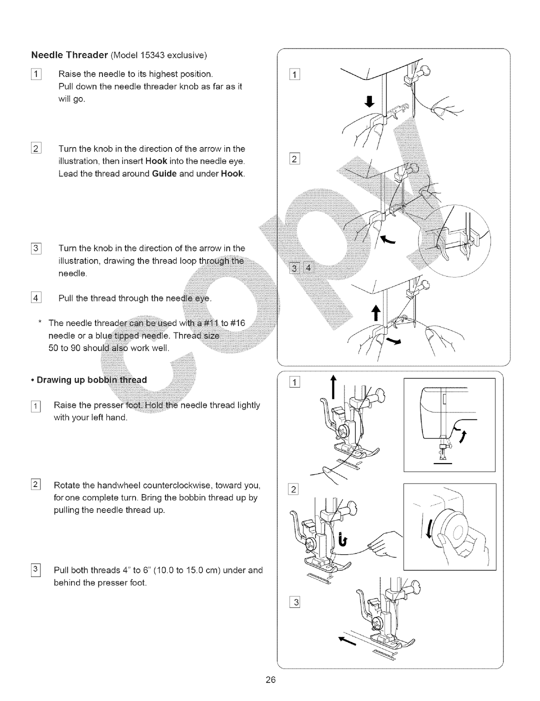 Kenmore 385.15243, 385.15343 owner manual Willgo 