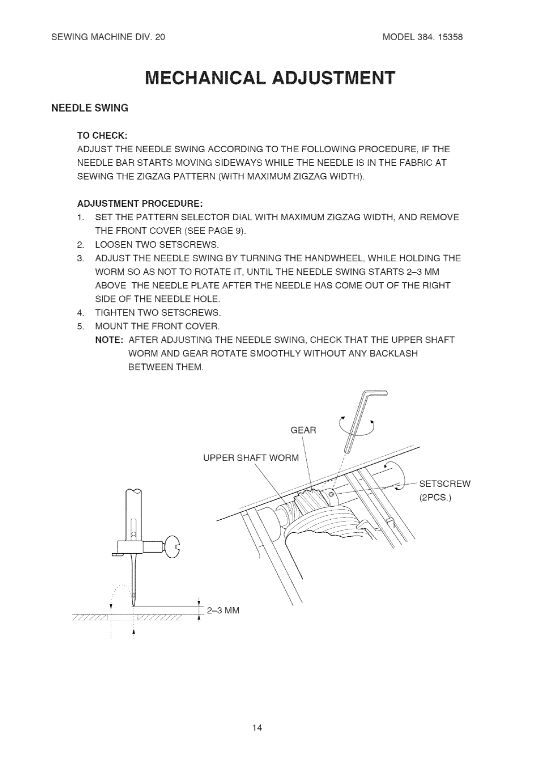 Kenmore 385.15358 service manual 2PCS 