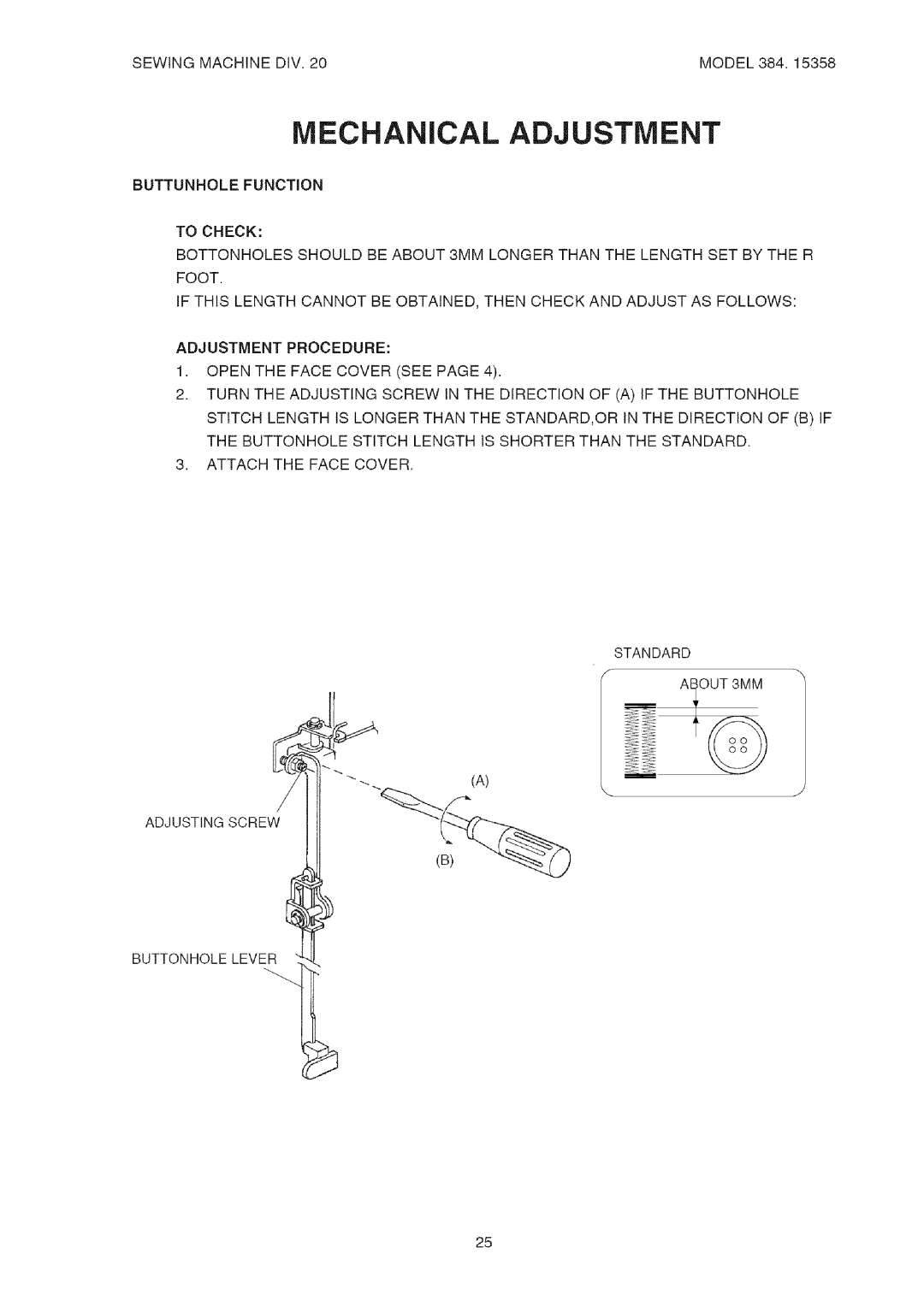 Kenmore 385.15358 service manual Attach Thefacecover Standard 