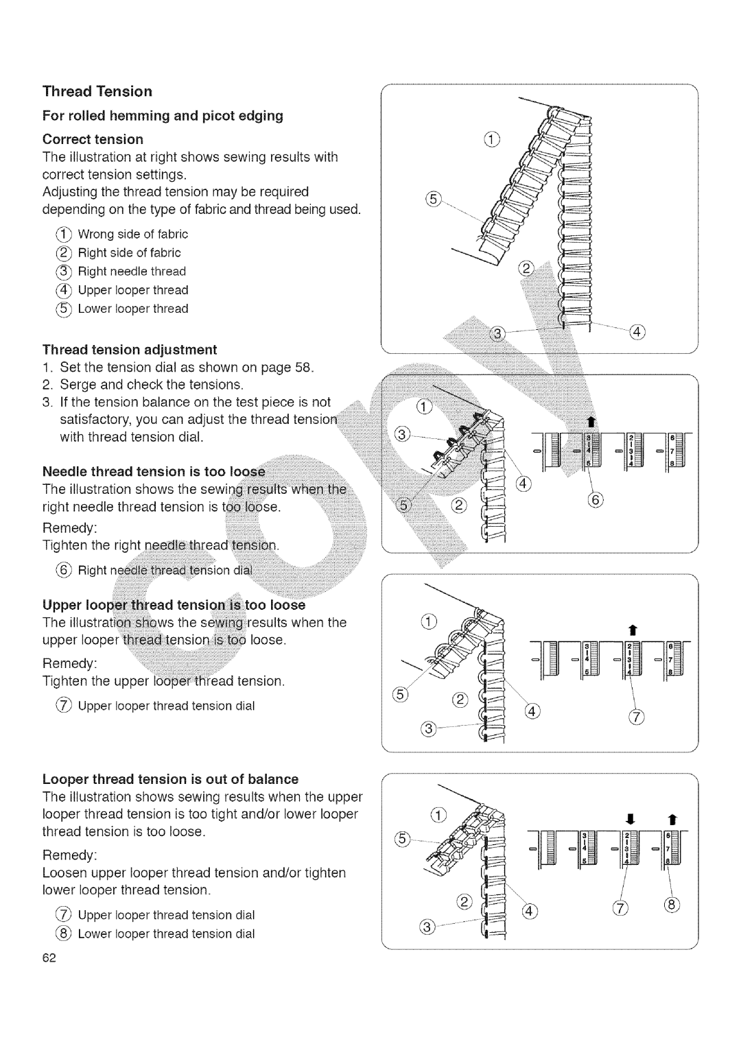 Kenmore 385.16677 owner manual Thread Tension 