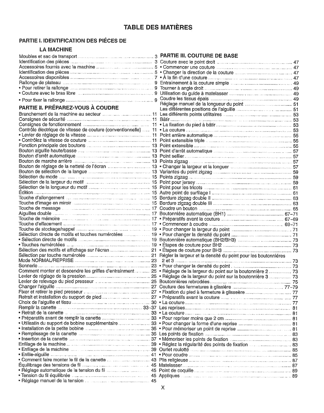 Kenmore 385.19365 owner manual MATliRES, Preparatifs avant 