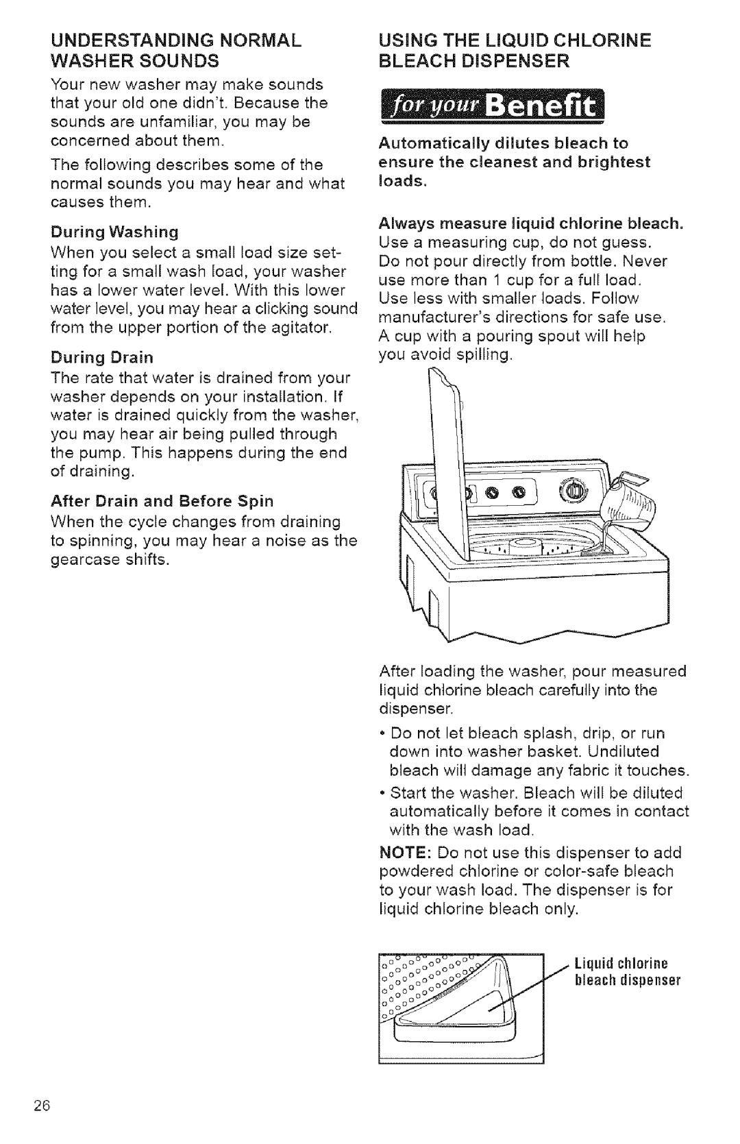 Kenmore 3950144 owner manual Understandingnormal 