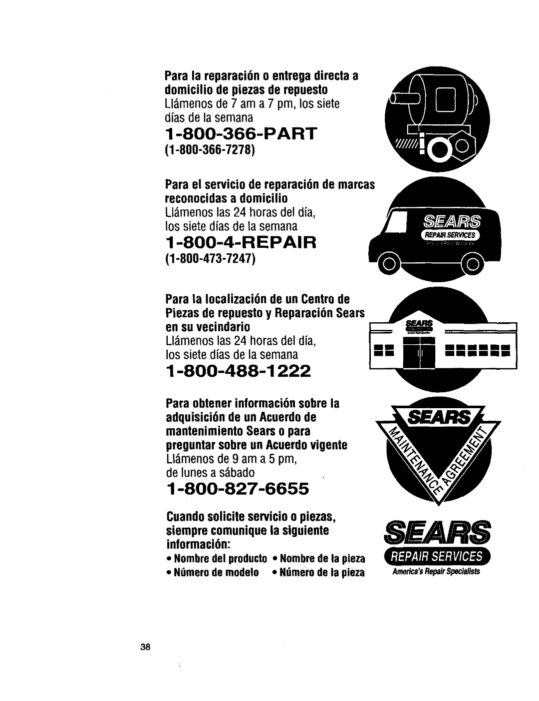 Kenmore 110.29884890, 3950145, 110.29882891, 11026832692, 110.29882890 owner manual 8OO-366-PART 