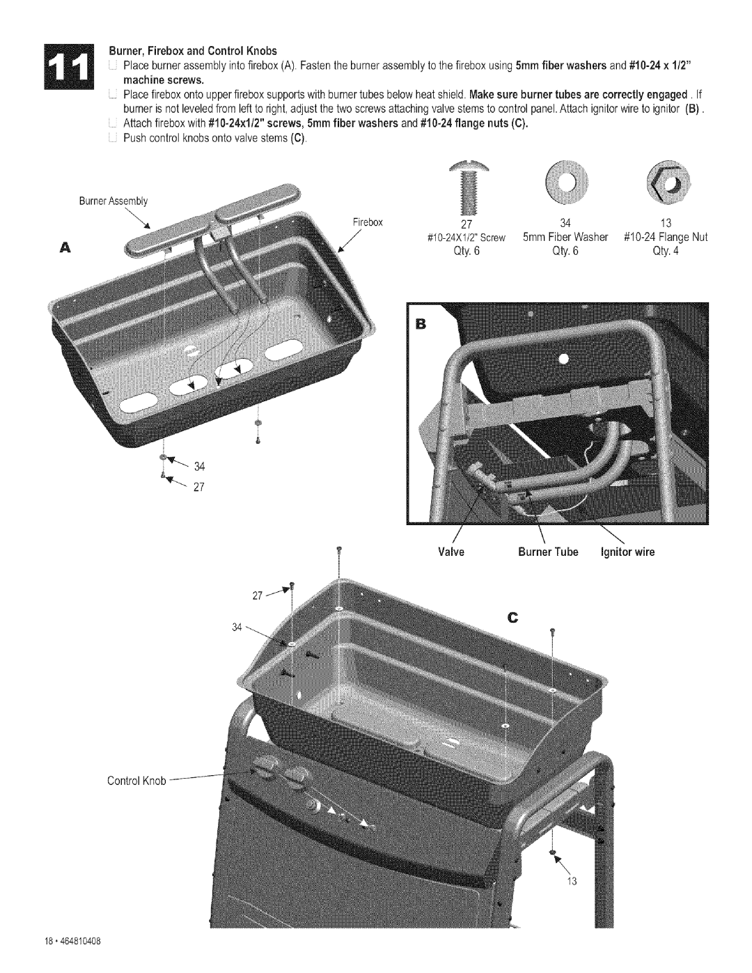 Kenmore 415.161108 manual Ignitor wire 