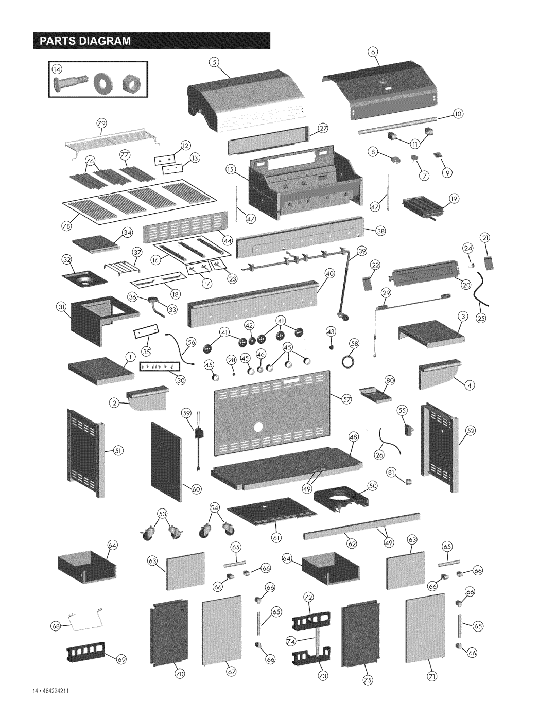 Kenmore 415.1613911 manual 14,464224211 