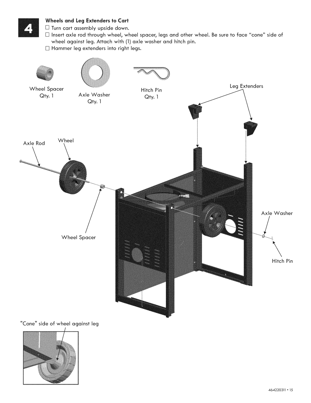 Kenmore 415.1615111 manual Pin 