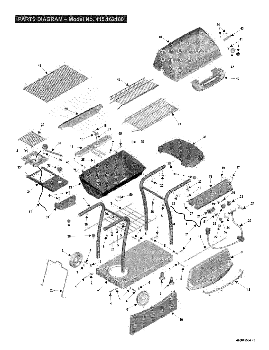 Kenmore 415.16218 manual 463845504 