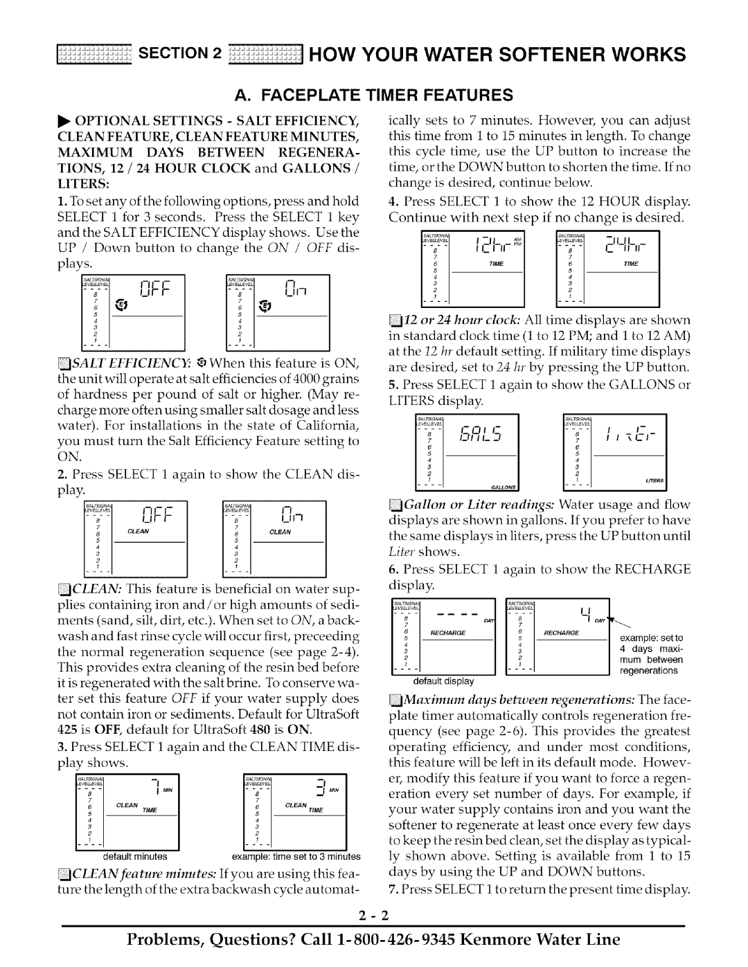 Kenmore 425 owner manual SRI5 