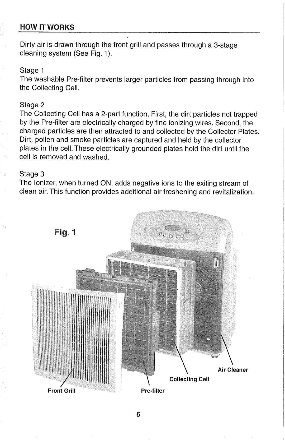 Kenmore 437.85264 manual HOW IT Works 