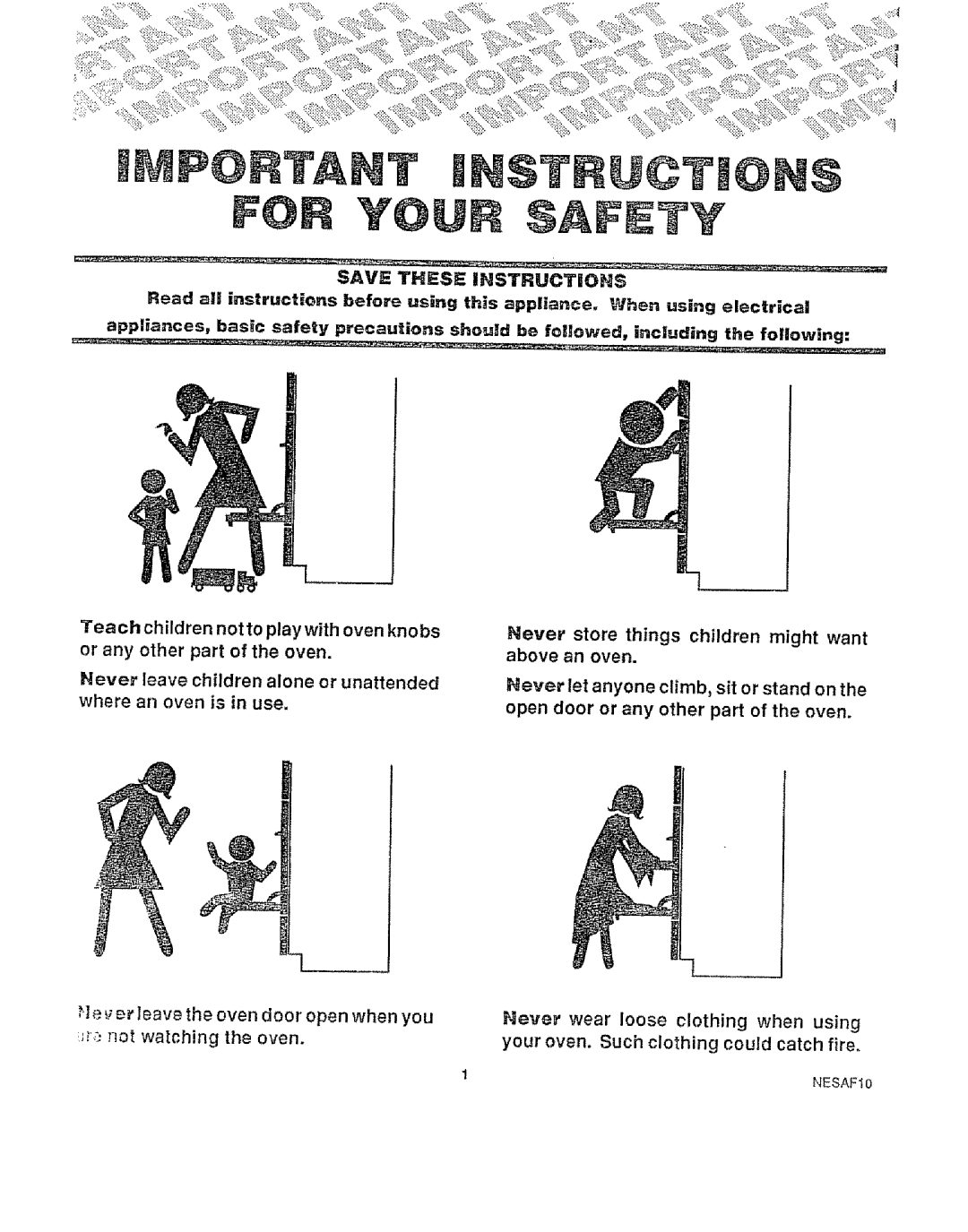 Kenmore 49429, 49425 manual Instructions 