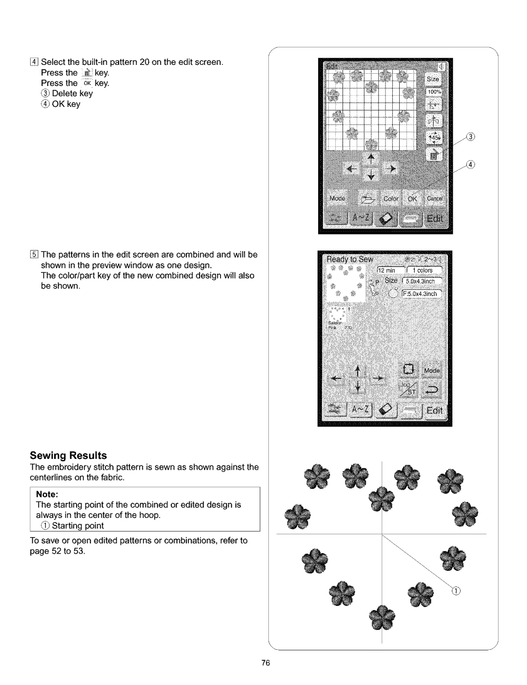 Kenmore 200, 519, 38, 010 owner manual Sewing Results 