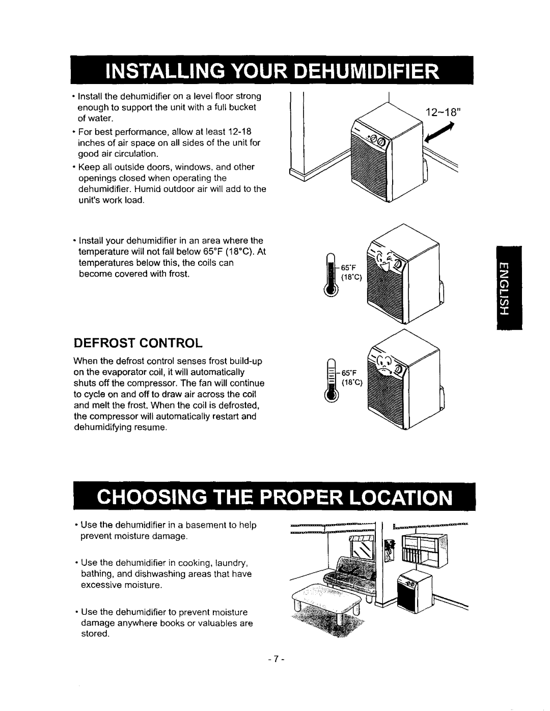 Kenmore 580.513 owner manual Defrost Control 