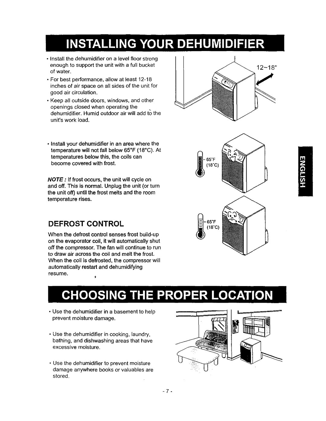 Kenmore 580.5145 owner manual Defrost Control 