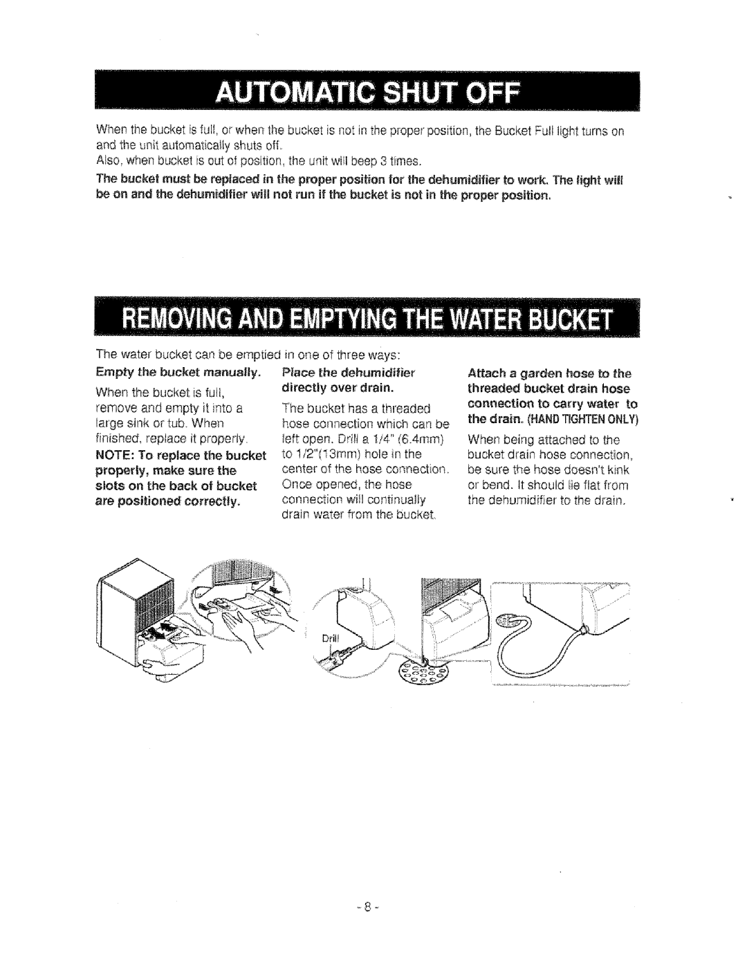 Kenmore 580.53650 owner manual Are position correcty 