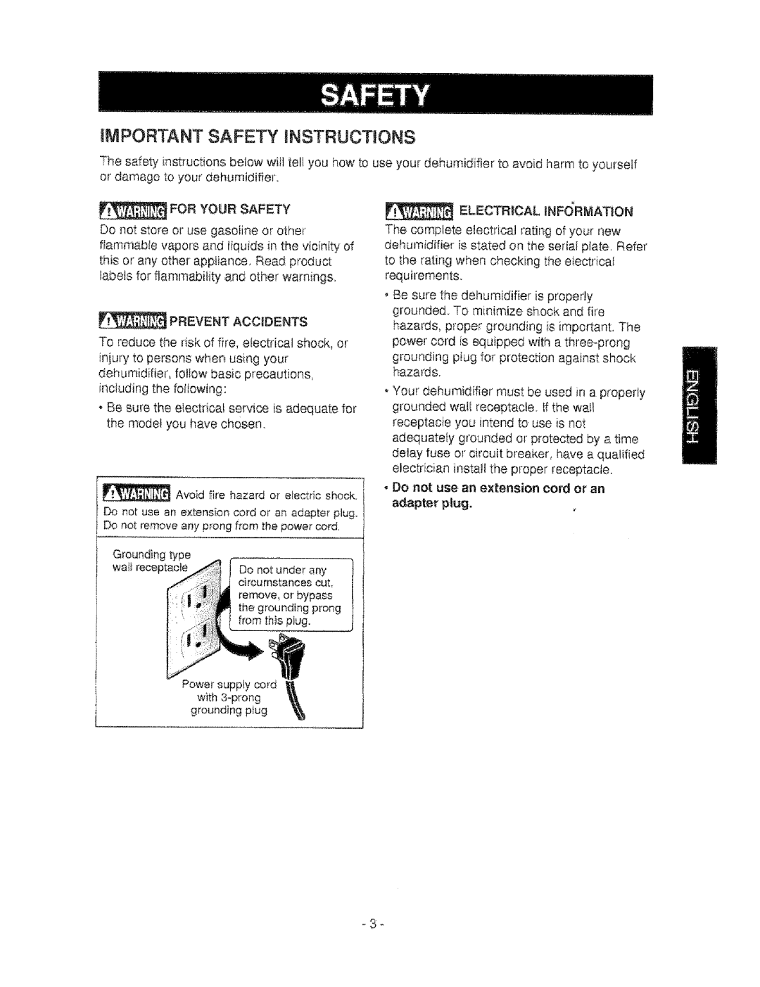 Kenmore 580.53650 owner manual iMPORTANT SAFETY INSTRUCTIONS 